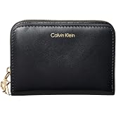 Calvin Klein ck medium flap zip around Kadın C&uuml;zdan Siyah Tek Beden