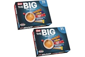 Nestlé The Big Biscuit Box 71 Chocolate Biscuit Bars - 2 Pack