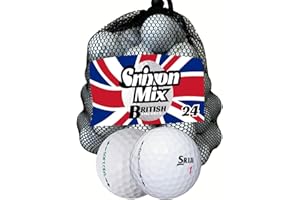 British Lake Balls for Srixon Mix Grade A - Premium Lake Golf Balls - 24 pack