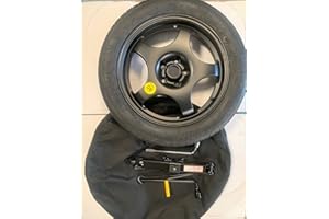 D'ANGELO 1988 KIT RUOTINO DI SCORTA IN LEGA 18" 155/85 18 COMPATIBILE CON RANGE ROVER EVOQUE, VELAR, LAND ROVER DISCOVERY SPORT, FORD EDGE, VOLVO XC60, XC90, JAGUR I-PACE, E-PACE, F-PACE CON CRIC, CHIAVE E SACCA