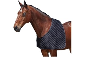 WeatherBeeta Deluxe Shoulder Guard, Black, Warmblood