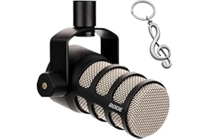 RØDE Rode Podmic Microphone professionnel Podcast + porte-clés Keepdrum