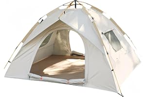 KinZon - Tienda de campaña para camping, 2 – 3 personas, impermeable, 3000 mm, fácil de instalar, ventanas antimosquitos, ligera de llevar, senderismo, pícnic, camping