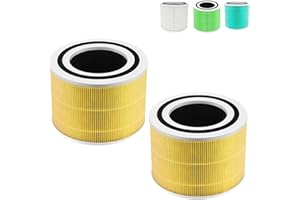 YERXPAFT Filtro de repuesto para alergias para mascotas LEVOIT Core 300 300S | ‎Core 300-RF-PA 3 en 1 Filtro HEPA compatible con LEVOIT Core 300 300S purificador de aire, para propietarios de mascotas,