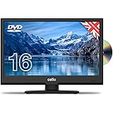Cello ZSF0261 16" inch Full HD LED TV built in DVD Freeview HD Built in satellite receiver Made In The UK