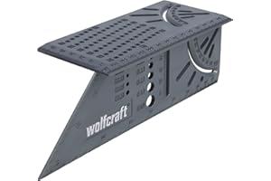 Wolfcraft Kątowniki Stolarskie, Szary, 150 x 275 x 66 mm