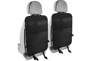 Firschoie Lot 2 protections dorsales siège arrière, résistantes coups de pied, imperméables