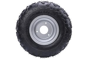 145/70 6 Däck 145x70 6 Däck 6 Tums Hjul Fälg Däck 3 Bultar Go Kart Däck för ATV UTV Quad Off Road Cart