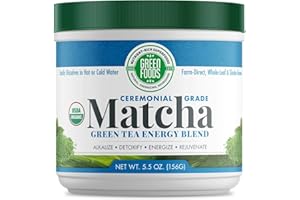 Organic Matcha Green Tea, 156 g – Green Foods