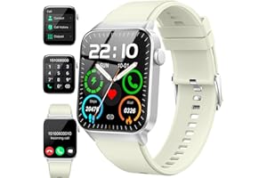 DONERTON Reloj Inteligente Hombre Mujer Llamada Bluetooth 1.85" Smartwatch Pulsómetro, Monitor de Sueño, Pulsera Actividad 110+ Modos Deportivos Podómetro Cronómetros Impermeable IP68 Reloj Digital Android iOS