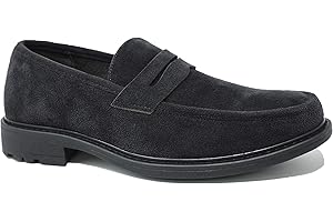 EVOGA Mocasines Hombre Clase Zapatos Calzado Elegantes Casual Gamuza