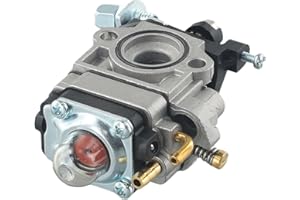 Sumsoctober Carburateur pour moteurs 22Cc 26Cc 34Cc et 36Cc, Carburateur 2-temps Taille-haie, débroussailleuse, tronçonneuse