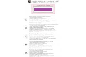 ADOBE / AVISION Adobe Acrobat Standard DC 2017 - Vollversion OEM PKC Win Deutsch