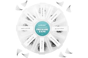 GEMERRY Cils Faux Cils Individuel Extension Cils Volume Russe 500PCS 8D 0.07 D Curl 8-15mm Mix Préfaits Extensions de Cils Volume Bouquet Russes Cils à Cils Professionnel