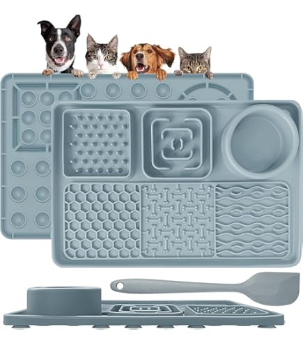 LickiMat Splash Likmat voor Honden - Blauw
