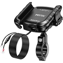 thumbnail image 2 of IMESTOU Motorcycle Phone Holder Wireless Charger And Australia 2 of 11