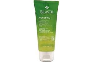 Rilastil - Acnestil Gel, Limpiador Antimperfecciones e Hidratante, con Pantenol, Ceramidas y Ácido Hialurónico, Limpia sin Resecar, Pieles Mixtas, Grasas y con Tendencia Acneica - 100 ml
