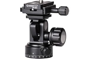 Sunwayfoto DT de 02d50 de 2 Vías de Rótula para trípode Negro