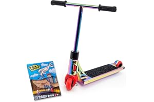 TAILWHIP Finger Scooter aus Metall für Schwindelerregende Tricks von Tail Whip, Mini Roller Spielzeug, das die Handmotorik fördert, Kompatibel mit Finger Tech Skateboard, Finger Skatepark, Fingerbike BMX, MUL