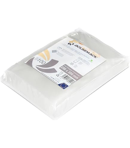 VIRSUS Sacs Sous Vide Aliments Sacs Gaufrés 105 Microns 20 X 30 Cm Pour Aliments 100 Pièces