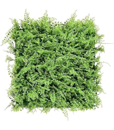 Jardín Vertical Artificial Parana - Pack De 8 Paneles 50x50 Cm, UV, Interior/exterior
