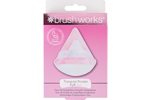 Brushworks Triangular Powder Puff Duo