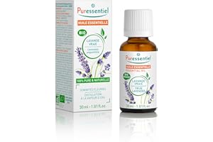 Puressentiel - Aceite esencial de Lavanda Verdadera, Bio, puro y de origen natural, AEBBD, 30 ml
