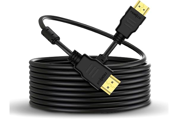 FRONTECH Copper Clad Steel HDMI Cable - 10M Length Enhanced Signal Transmission for HD Audio/Video Optimal Length for Versatile Connectivity Universally Compatible with HDMI Devices
