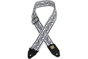 Ernie Ball Klasyczny Pasek do Gitary/Basu Jacquard - Black Vine