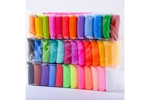 Labymos 36 Colors Plasticine DIY Plasticine for Children Education Super Light Clay Air Dry Clay Multi-color Modelling Clay Interactive Toy