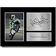 HWC Trading Valentino Rossi Gift Signed A4 Printed Autograph Superbikes MotoGP Gifts Print Photo Picture Display