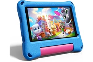 VASOUN Kids Tablet 7 Inch, Android 13 Tablet for Kids, Parental Control, Free Kids APP Pre-Installed 32GB GMS Certified WiFi Dual Camera with Eye Protection, Blue