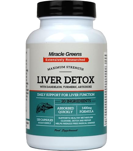 Liver Support Supplement - Liver Cleanse Detox & Repair Capsules-1338264