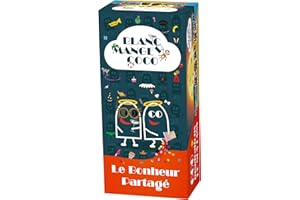 Blackrock Games Blanc Manger Coco Le Bonheur PARTAGÉ - Jeu d'ambiance - idéal Entre Amis et en Groupes - Jeu pour Adultes Amusant et décalé - 16 Ans et Plus - 2 à 16 Joueurs