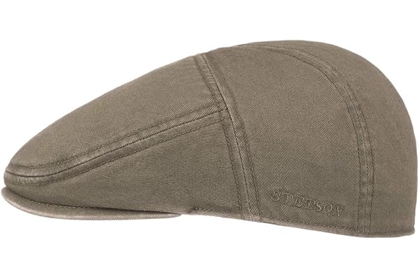 Stetson Paradise Cotton Flatcap Casquette Plate Ivy 100% Coton UV 40+ Regular Fit Homme Ete Hiver
