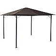 QUICK STAR vervangend dak 250g tuin paviljoen 3x3m taupe/beigegrijs RAL QUICK STAR vervangend dak 250g tuin paviljoen 3x3m taupe/beigegrijs RAL