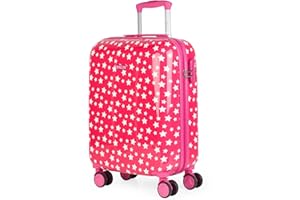 ITACA - Maletas De Viaje Cabina Infantil, Maleta Infantil Niño, Maleta Niños Con Ruedas, Maletas De Viaje Infantiles, Maletas De Viaje Cabina Niños. Maletas de Viaje Cabina, Fucsia