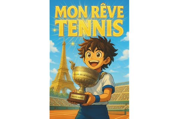 Mon Rêve Tennis - À la conquête des étoiles - Livre enfant: Deviens le héros de l'histoire - Apprendre la confiance en soi, le courage, l'amitié