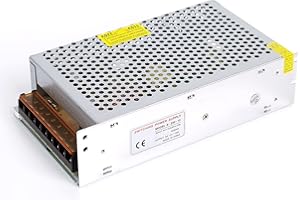 12 V 20A 240W DC przełącznik zasilania zasilania zasilanie zasilane zasilanie AC 110V/220V do adaptera zasilania DC-12V, ANGEEK przekształca stałe napięcie, nadaje się do pasków LED, kamer, systemów