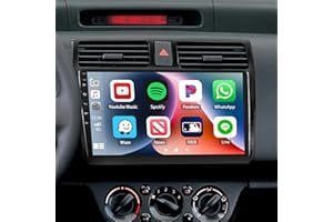 [2+64G] Auometo Android 13 Wireless CarPlay&Android Auto Radio Coche para Suzuki Swift(2003-2010),10.1 Pulgadas Pantalla Táctil con Bluetooth/WiFi/GPS/FM/RDS/USB+AHD Cámara+Mic