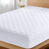 Waterproof Quilted Mattress Protector, Bed 105 cm, Fit up to 30 cm | Waterproof surface: PU membrane Hypo-allergenic and anti