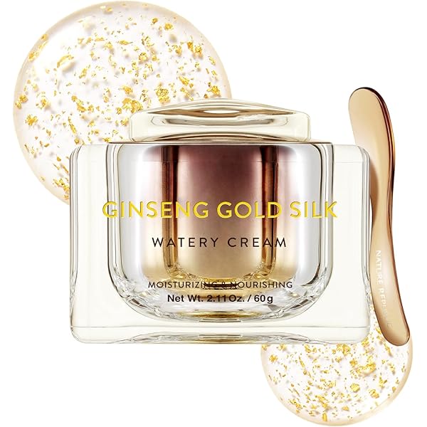 Nature Republic Ginseng Gold Silk Watery Cream 2.11 Oz(60g)-6