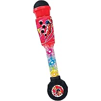 Micrófono Luminoso Lexibook Miraculous – Con Altavoz Y Efectos De Luz, Para Niños