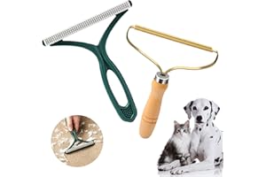 XERTEAM 2 Pezzi Levapelucchi Manuale, Portatile Leva Pelucchi, Rimuovi Pelucchi, Animali Lint Remover per Peli di Animali Domestici, Maglioni, Moquette e Altri Prodotti di Peluche