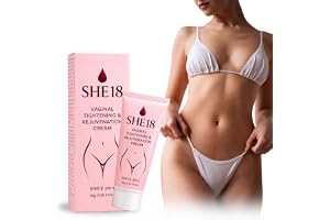 SHE18 Vaginal Tightening Cream Gel Virginity Instant Result Tightening Rejuvenation Cream Fresh Natural Vaginal Gel (Oil Spray) for Tightening and Cleaning, 30g