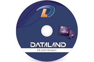 Dataland CD/DVD Label Designer Software -Business Edition -Compatible with windows 11-XP