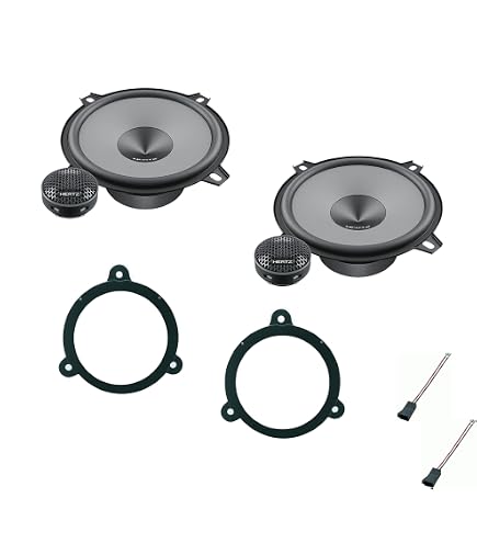 Altoparlanti Hertz UNO K130 Per BMW Mini One R50 (2001-2006) – 13 Cm, 440 W, Kit Montaggio Porte Anteriori