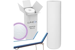 LUNEDA 1 Lakan för barnsäng, kosmetolog, läkare, massage, fysioterapi, tillverkad i Italien, professionell, engångsbruk, cell