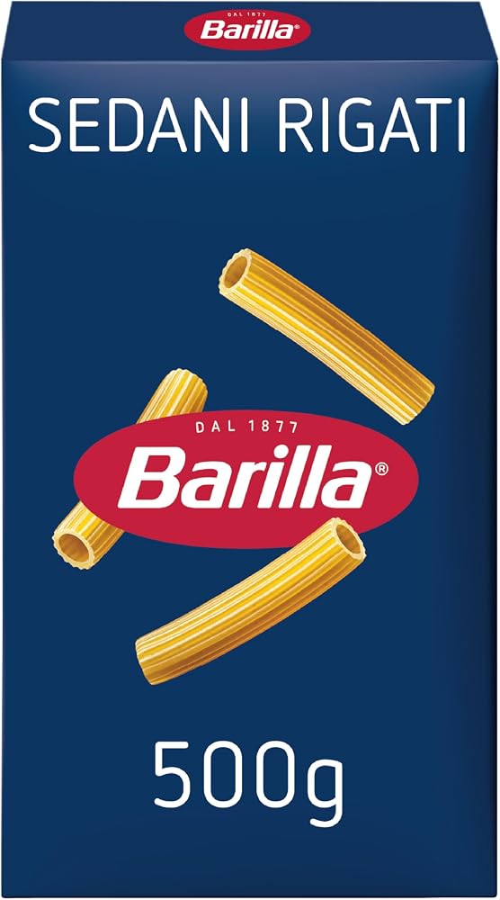 Barilla İnce Uzun (Sedani Rigati) Makarna 500 g.