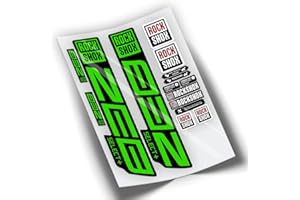 PEGATINEA Rockshox Zeb Select Plus 2021 Adhesive Fork Colours WP445 Fluorescent Green